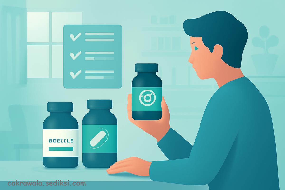 Cara memilih suplemen kesehatan premium yang sudah BPOM: panduan praktis untuk pembeli cerdas